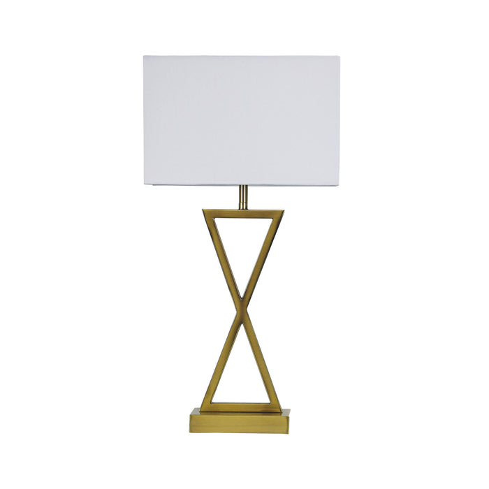 Kizz Antique Brass Lamp