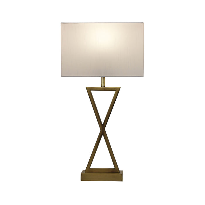 Kizz Antique Brass Lamp