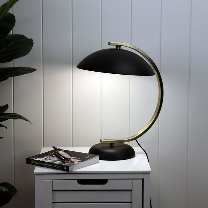 Deco Antique Brass Table Lamp