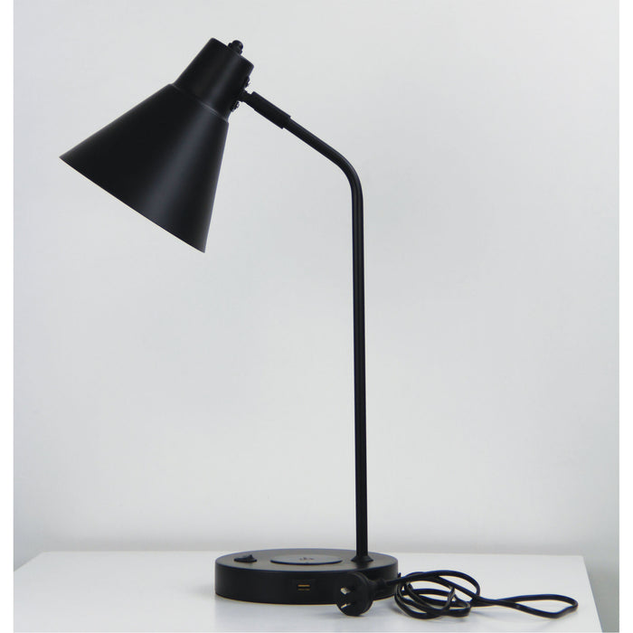 Targa Black Desk Lamp
