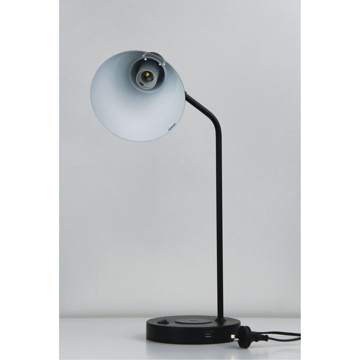 Targa Black Desk Lamp
