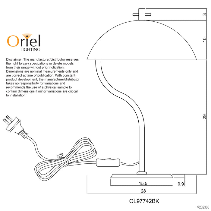 Merton Table Lamp