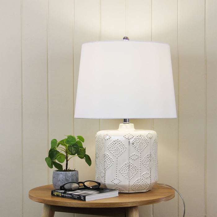Bikki White Lamp