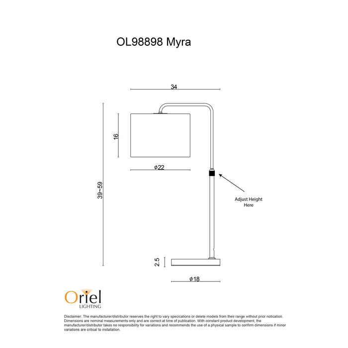 Myra Table Lamp