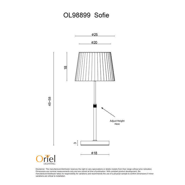 Sofie Table Lamp