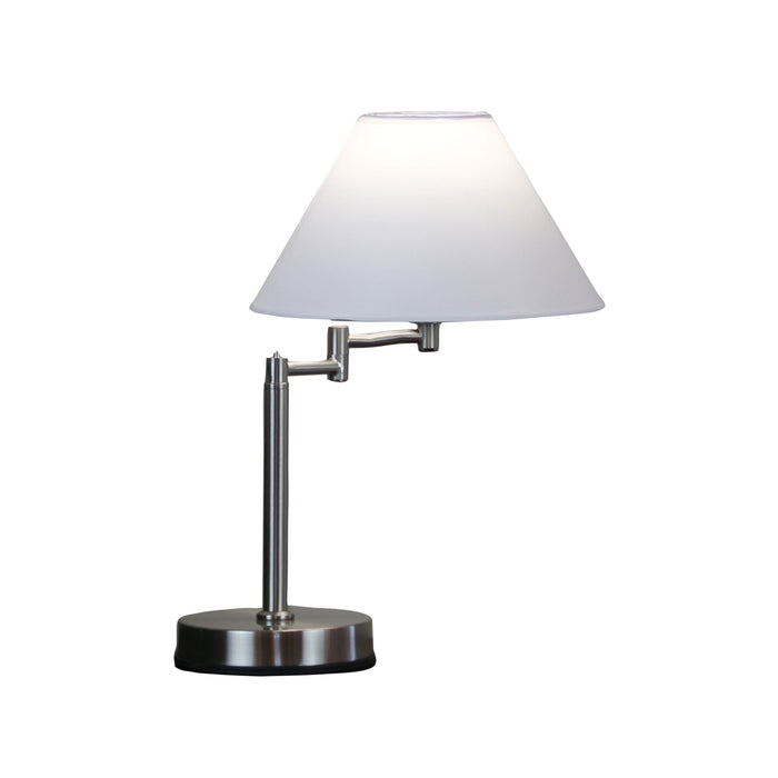 Zoe Brushed Chrome Lamp