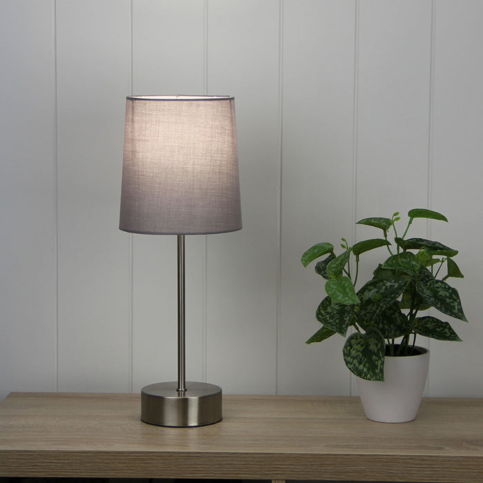 Lancet Grey Lamp