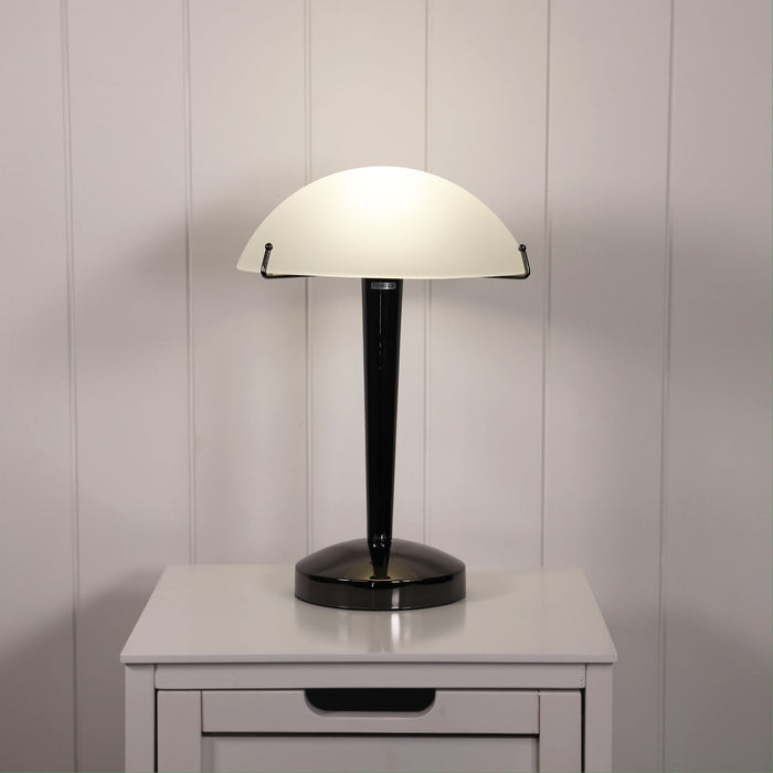 Ruby Gunmetal Lamp