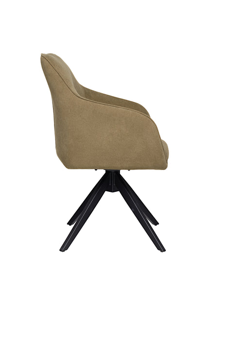 Oscar Rotation Dining Chair Olive (Set of 2)