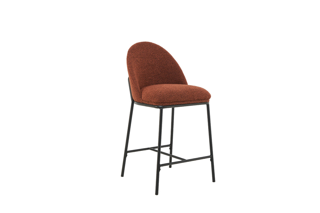 Oslo Bar Stool Terracotta (Set of 2)