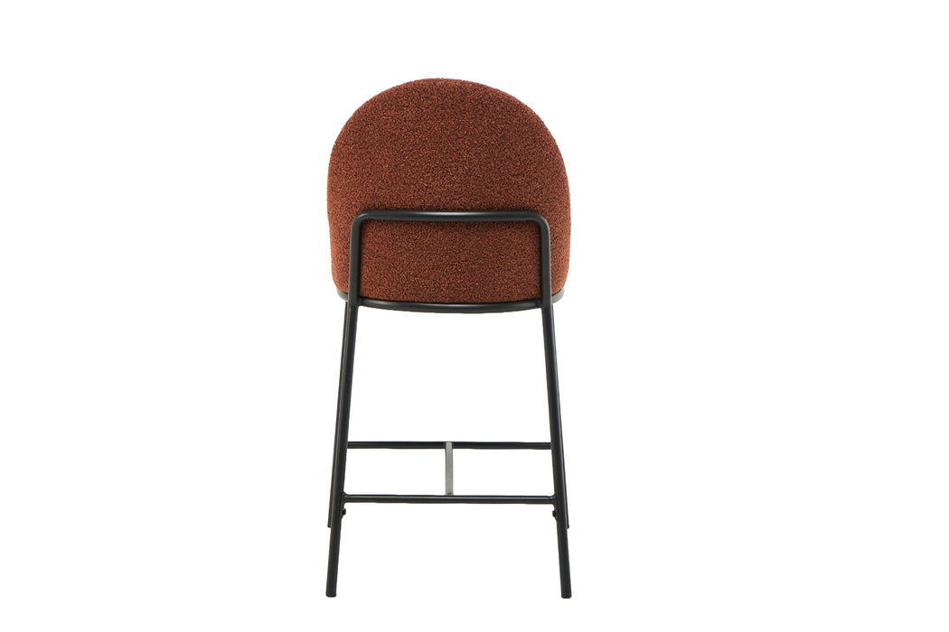 Oslo Bar Stool Terracotta (Set of 2)