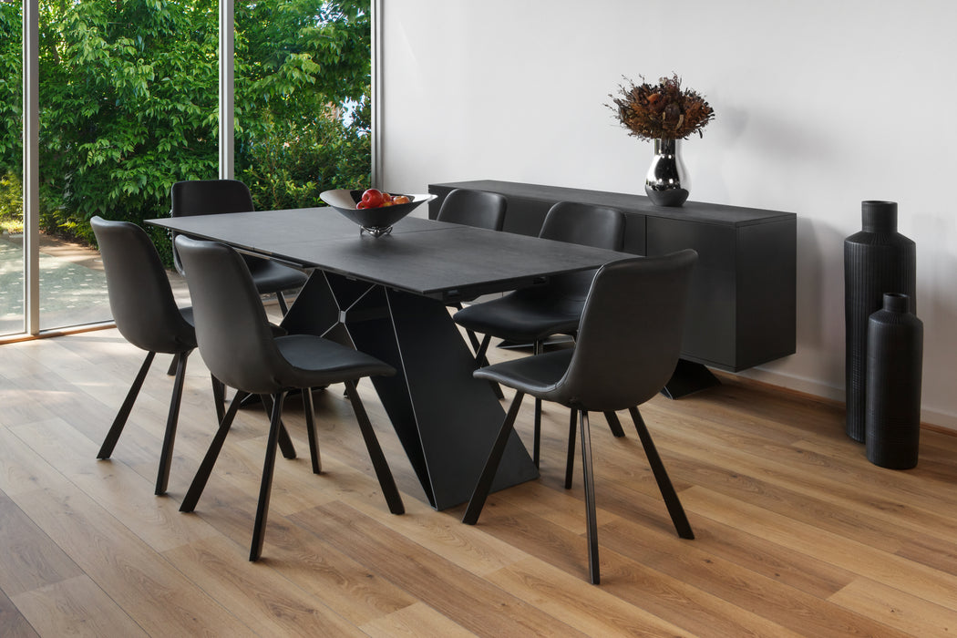 Otto Extension Dining Table Shadow Grey