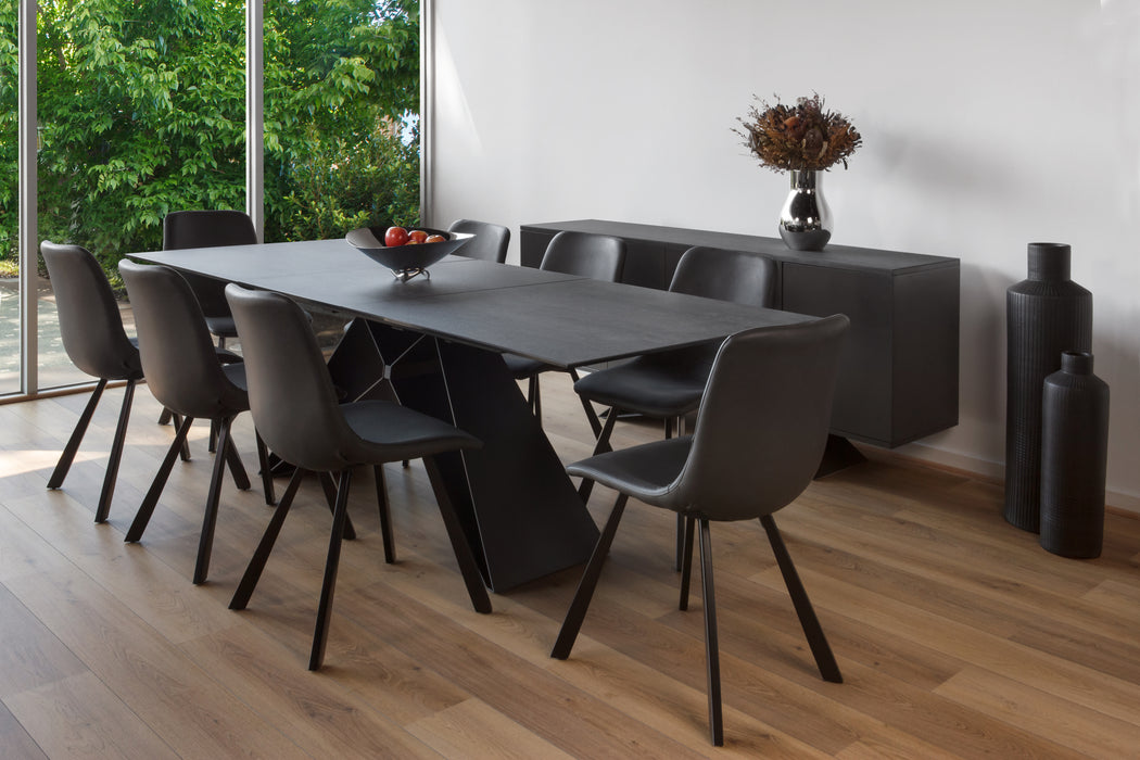 Otto Extension Dining Table Shadow Grey