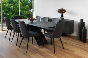 Otto Extension Dining Table Shadow Grey