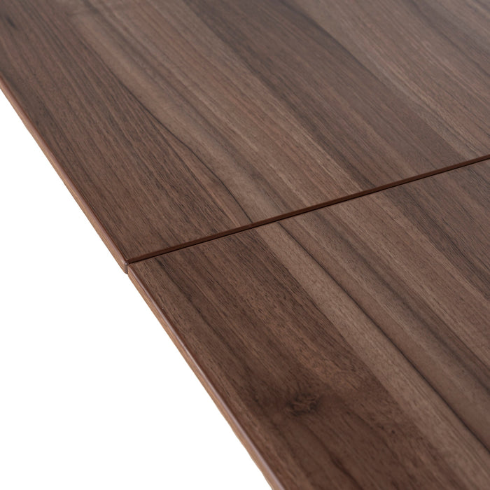 Vogue 3.6m Boardroom Meeting Table - Walnut Top With Black Legs