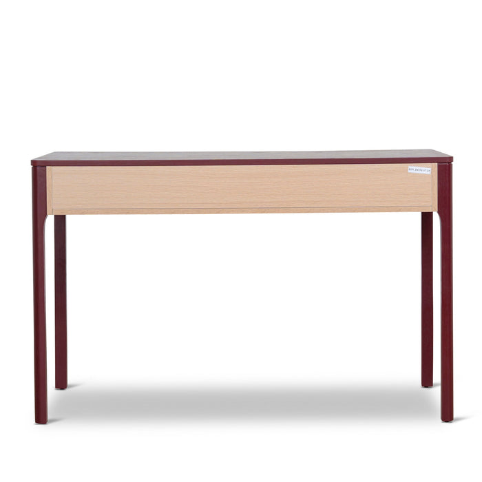 Zevra 1.2m Home Office Desk - Burgundy Red