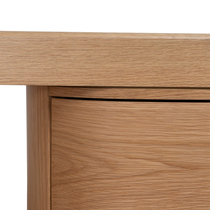 Solvia 1.7m Office Desk - Natural Oak