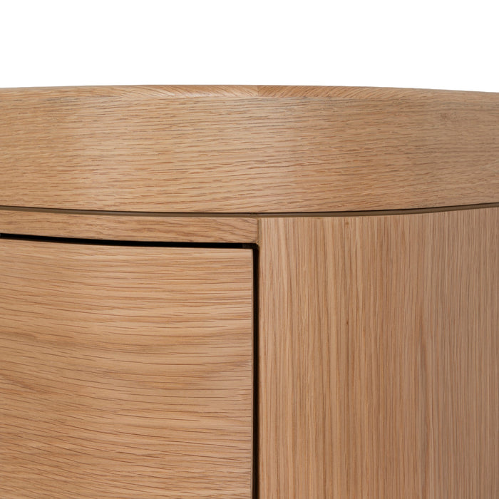 Solvia 1.7m Office Desk - Natural Oak