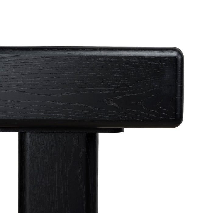 Orrion 1.6m Office desk - Black Oak