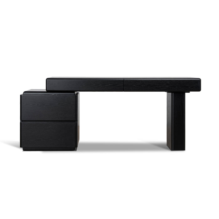 Orrion 1.6m Office desk - Black Oak