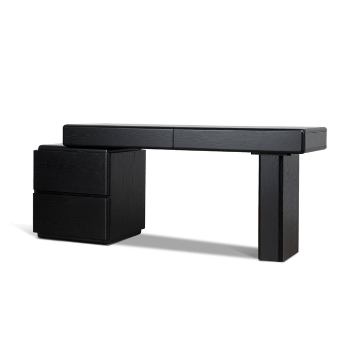 Orrion 1.6m Office desk - Black Oak