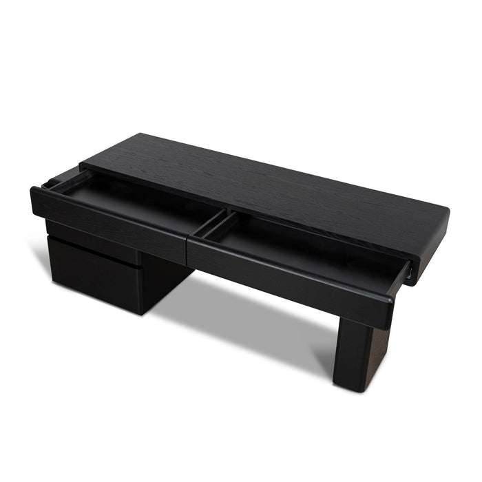 Orrion 1.6m Office desk - Black Oak