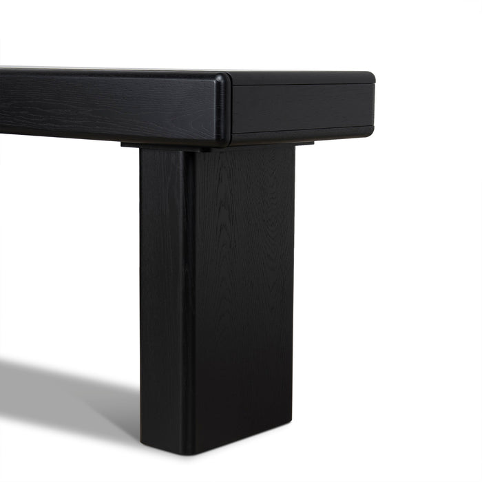 Orrion 1.6m Office desk - Black Oak