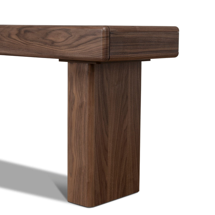 Orrion 1.6m Office Desk - Walnut Veneer