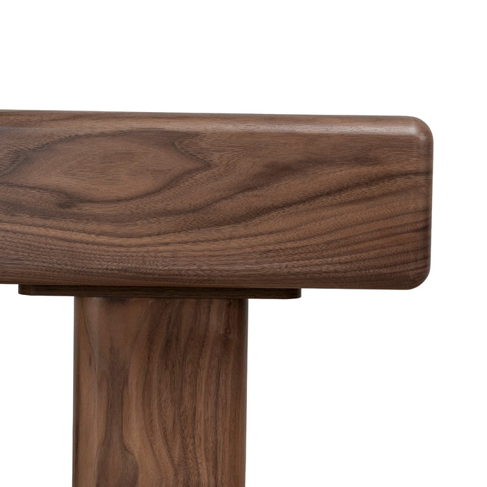 Orrion 1.6m Office Desk - Walnut Veneer