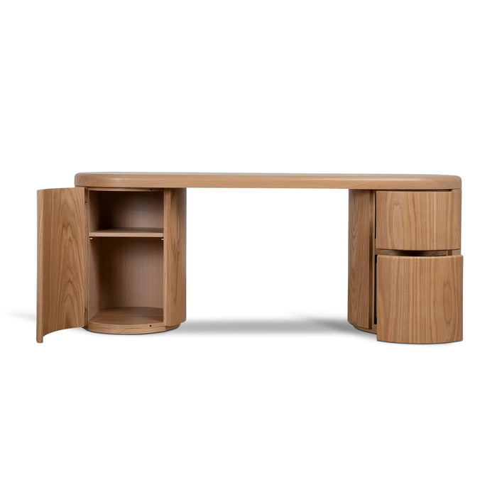 Myrren 1.9m Office Desk - Natural Oak
