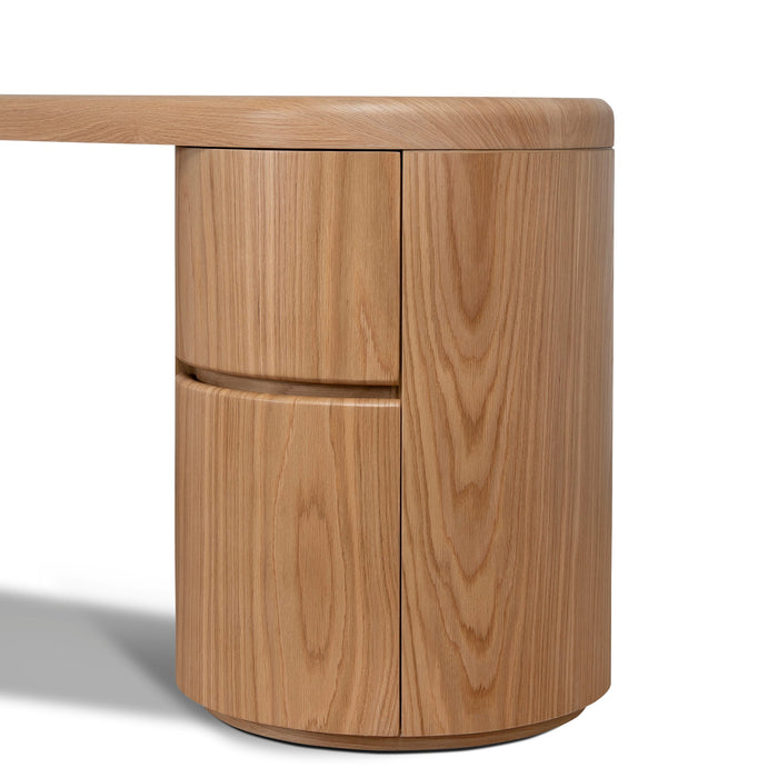 Myrren 1.9m Office Desk - Natural Oak