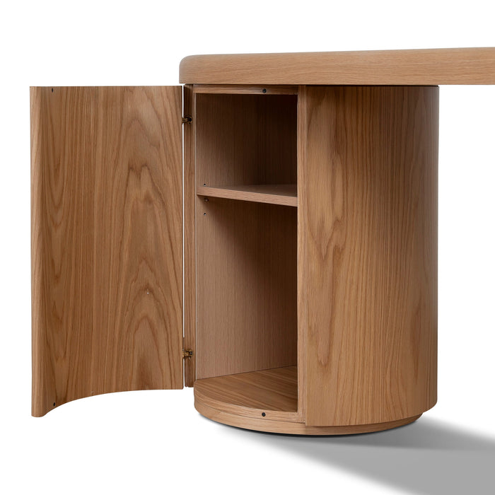 Myrren 1.9m Office Desk - Natural Oak