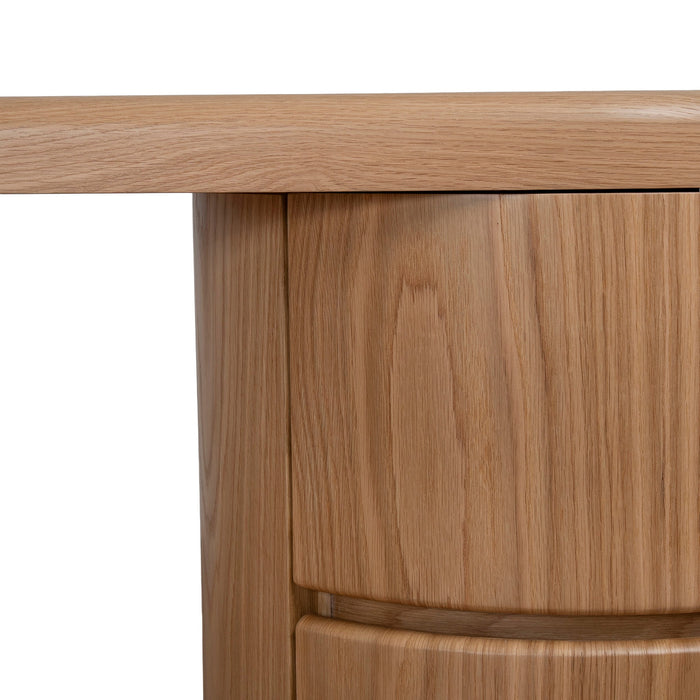 Myrren 1.9m Office Desk - Natural Oak