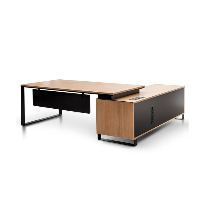 Calibre Furniture Janell 2.3m Office Desk - Natural