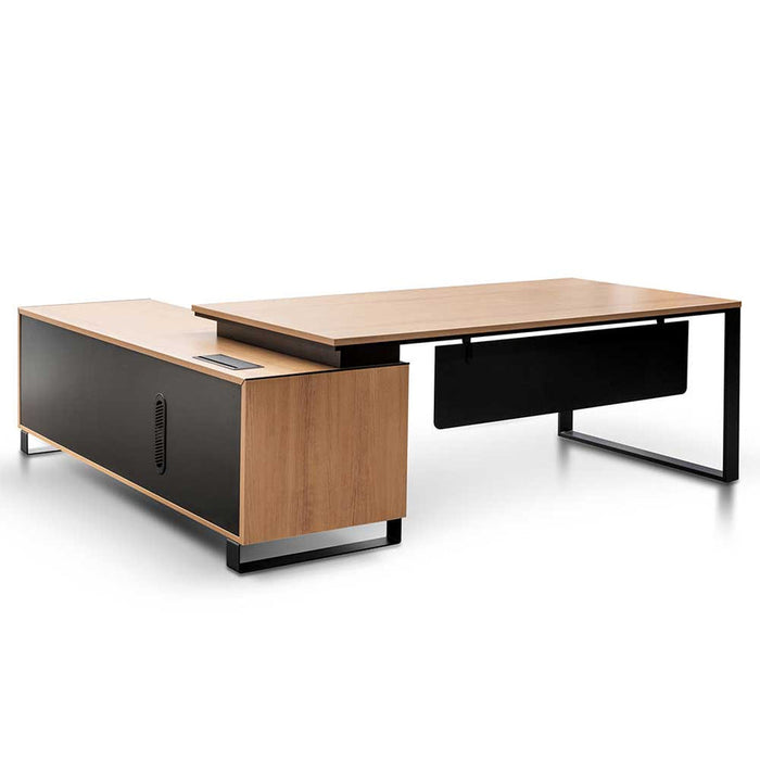 Calibre Furniture Janell 2.3m Office Desk - Natural