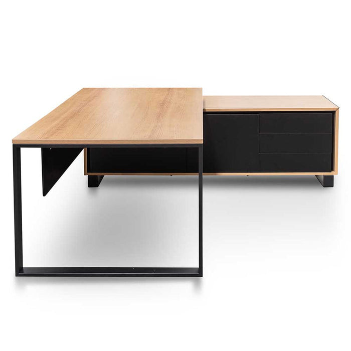 Calibre Furniture Janell 2.3m Office Desk - Natural