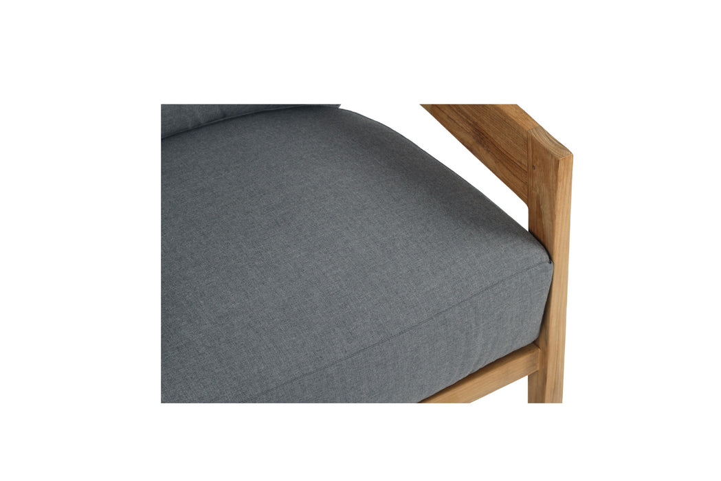 Cabarita Outdoor Sofa 1 Seater - Slate