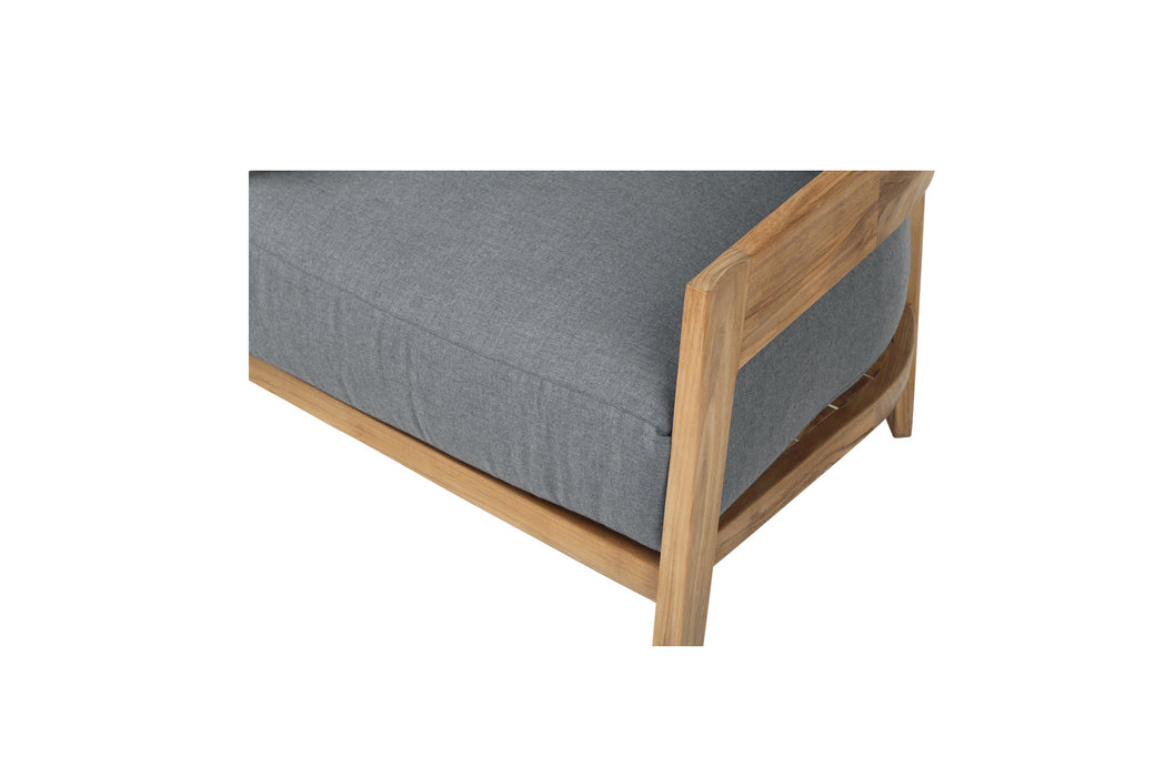 Cabarita Outdoor Sofa 1 Seater - Slate