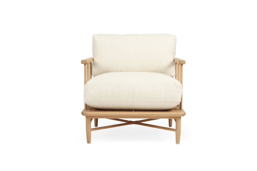 Ocea Armchair- Linen Cushions - 1cm 2cm