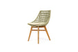 Oceanic Outdoor Dining Chair - Sage Green - Grey