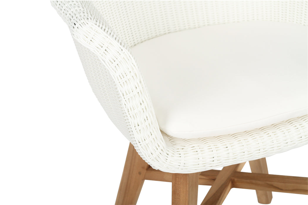 Oceanic Outdoor Arm Chair - White