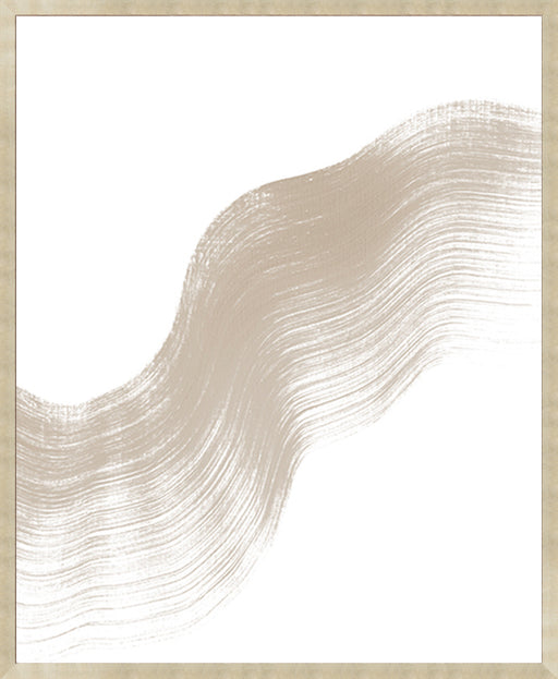 Oceanic Stroke - Tawny Crest Wall Art