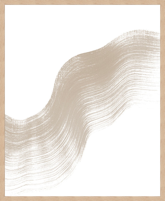 Oceanic Stroke - Tawny Crest Wall Art