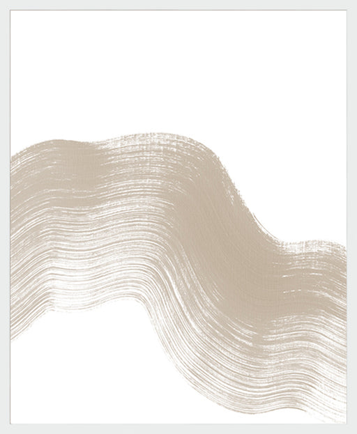 Oceanic Stroke - Tawny Ebb Wall Art