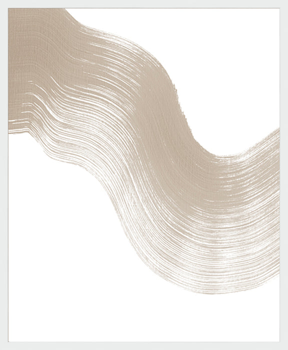 Oceanic Stroke - Tawny Wave Wall Art