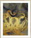 Octopus Ink Gold & Blue II Wall Art