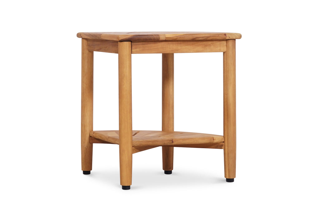 Ofuro Corner Stool - Natural 45cm