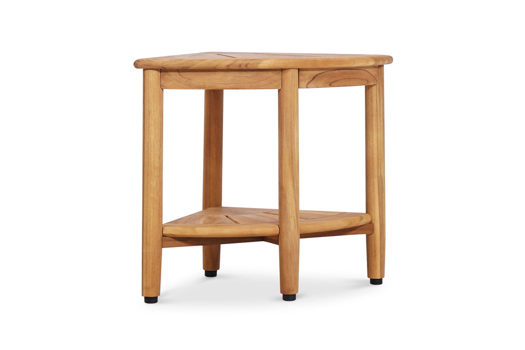 Ofuro Corner Stool - Natural 45cm