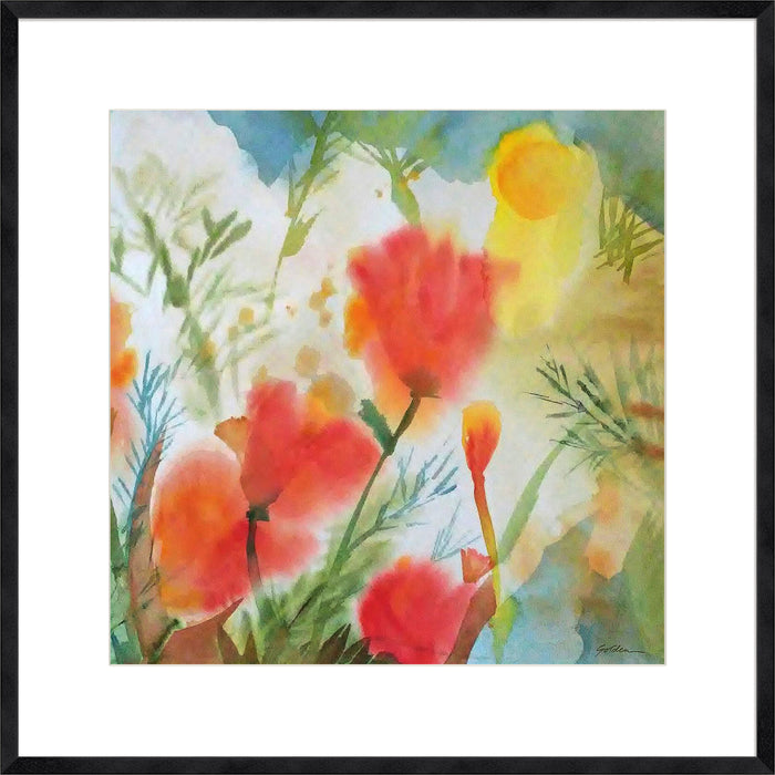 Orange Poppy Reverie Wall Art