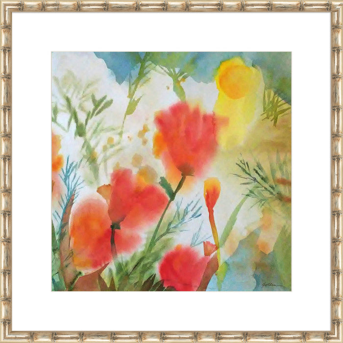 Orange Poppy Reverie Wall Art
